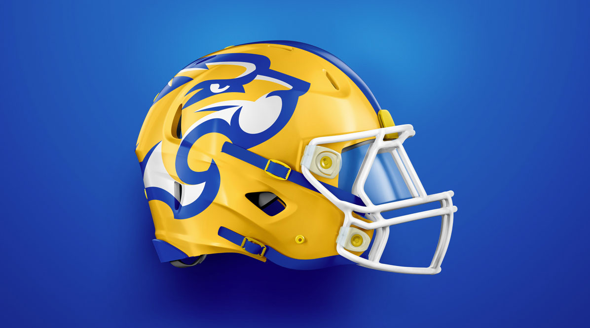 crisp county middle school mascot logo design