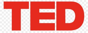 TED logo design x