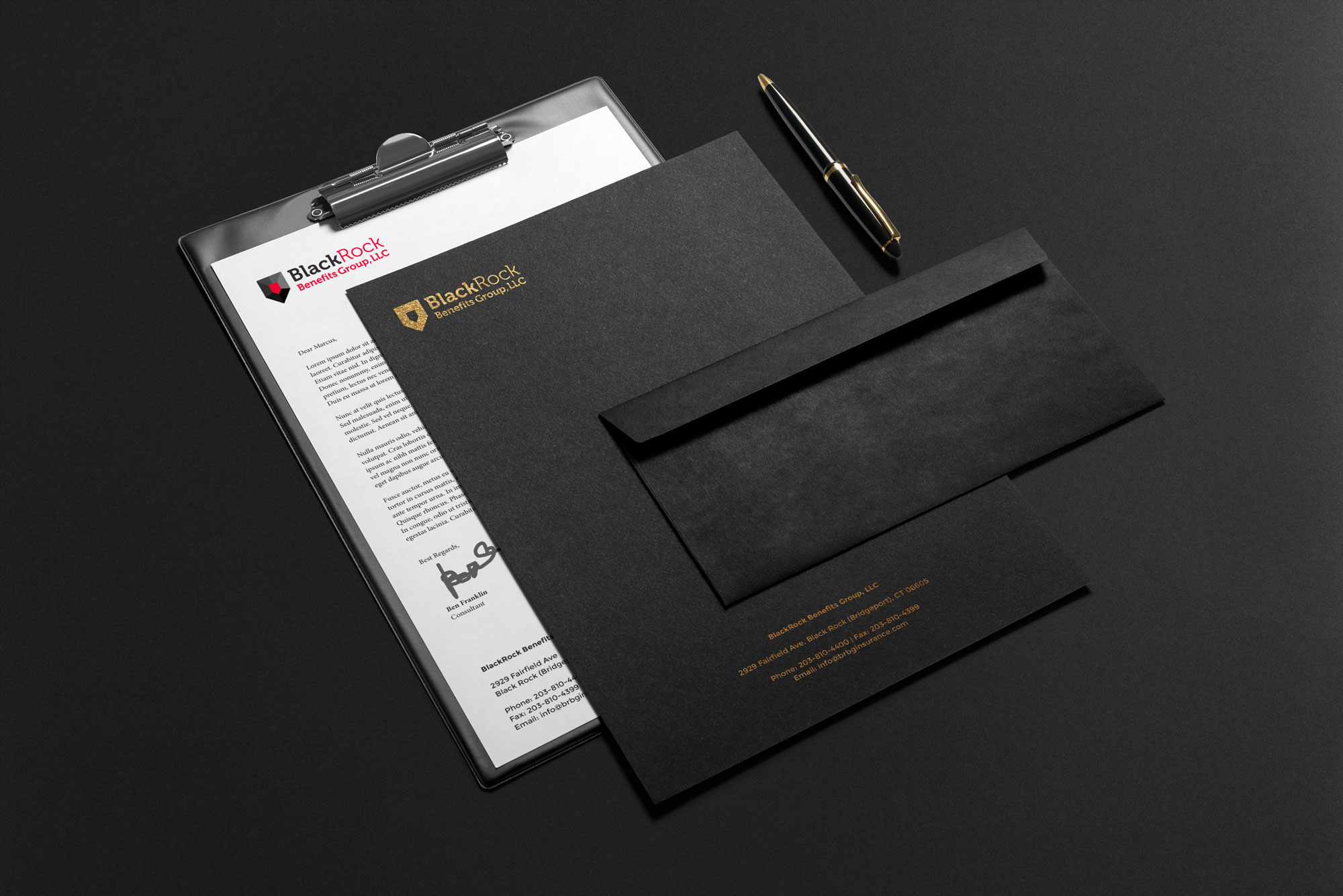 blackrock insurance branding