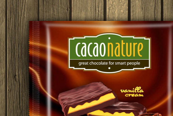 Chocolate Company Logo, Branding & Package Design