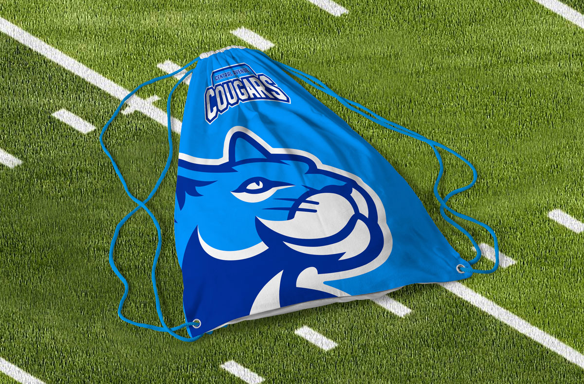 cougars elementary school mascot design