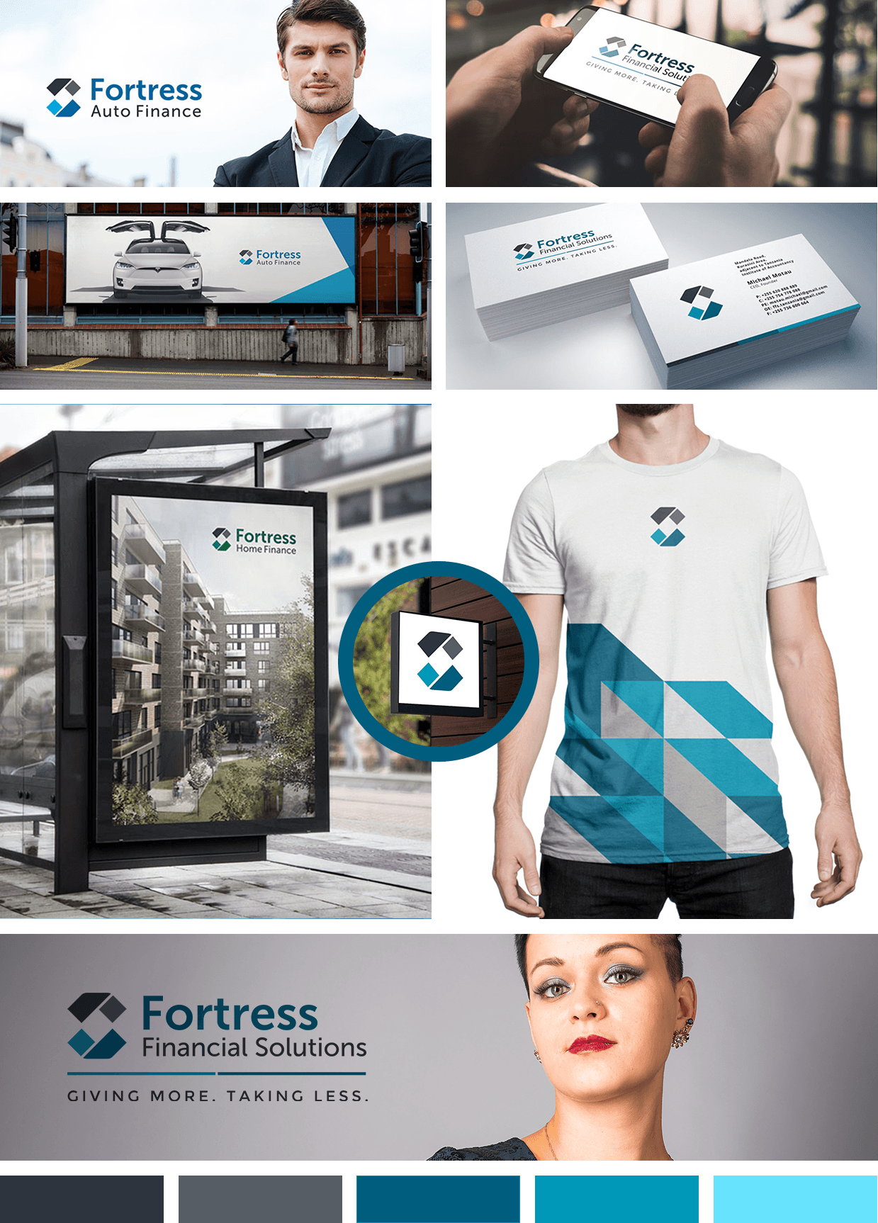 finance company branding