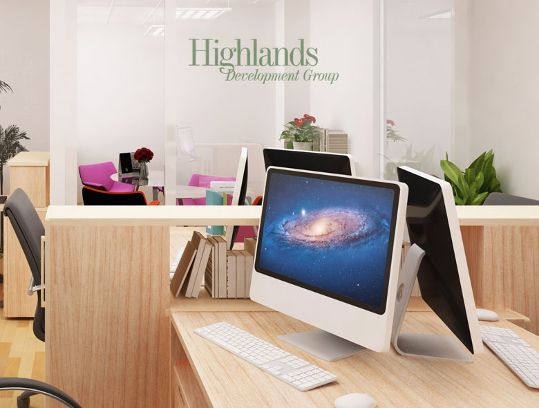 highlands office branding