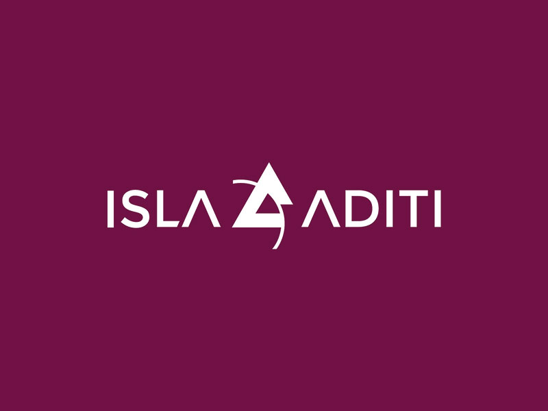 isla aditi clothing logo design