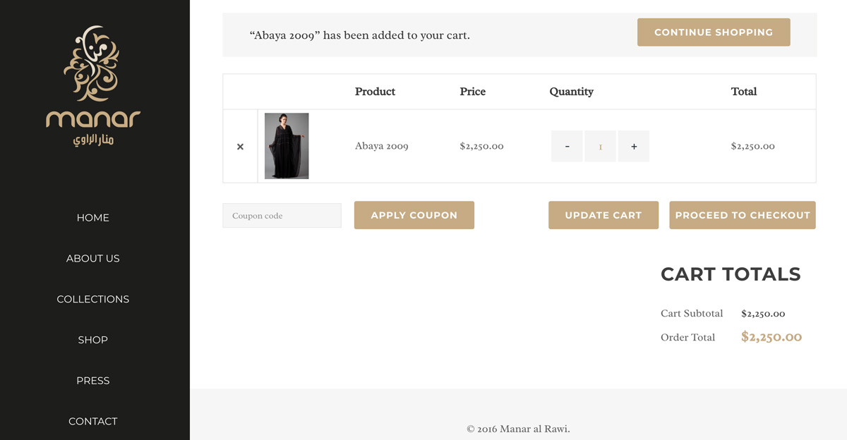 jeddah fashion website design