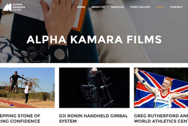 London Video Production Company Website Design