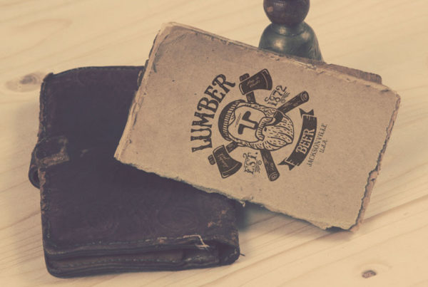 Lumber Beer Logo & Branding