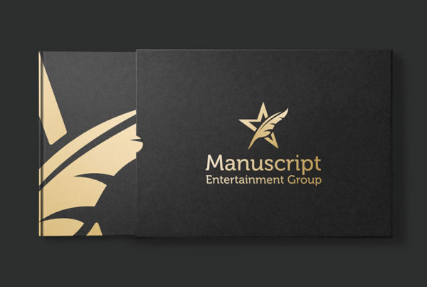 Manuscript Entertainment Brand Identity