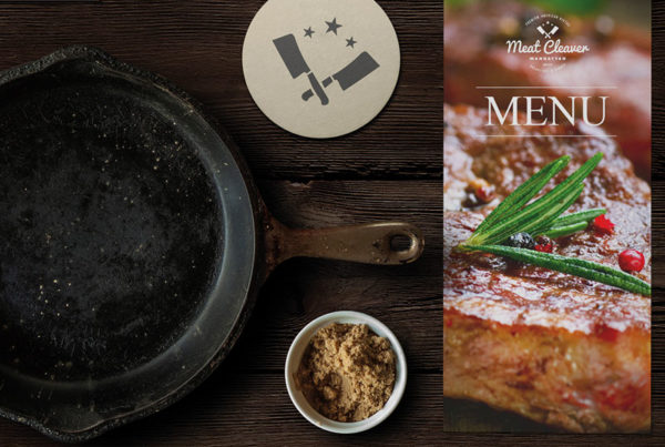 Premium American Bistro Logo Branding