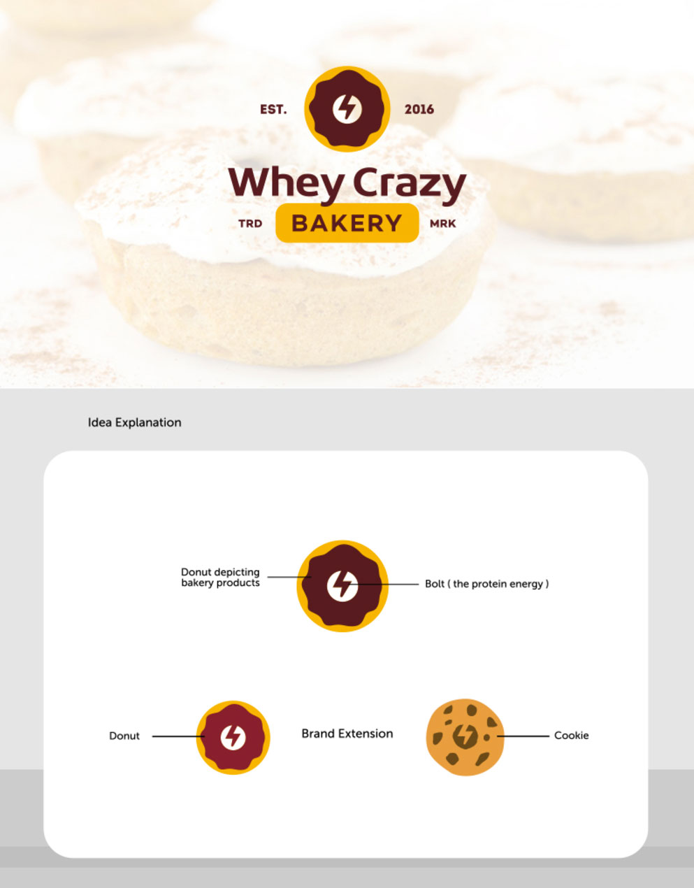 protein foods bakery branding