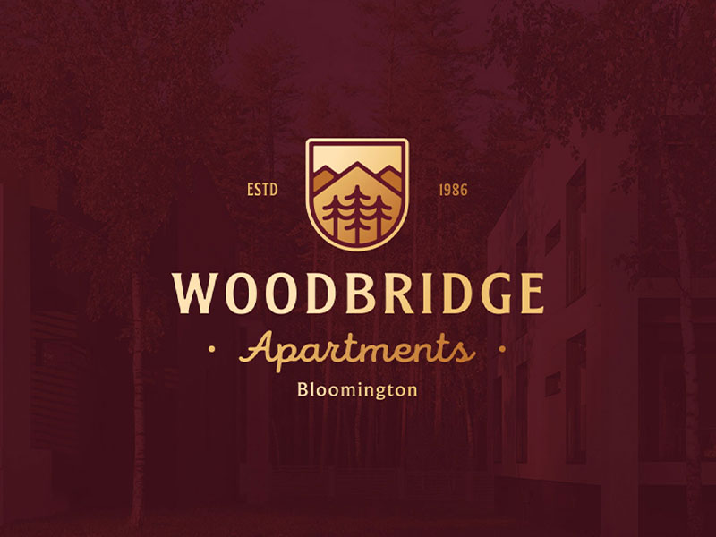 Woodbridge Appartments Brand Identity