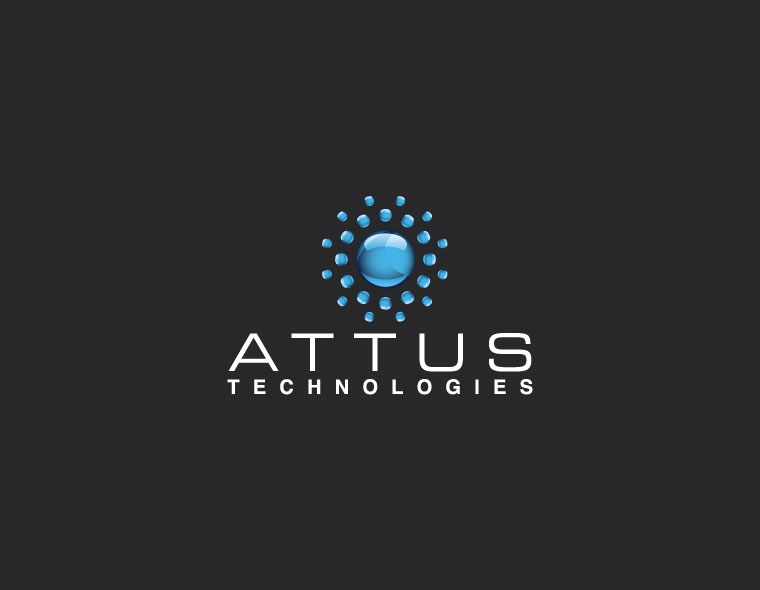 attus technologies logo design