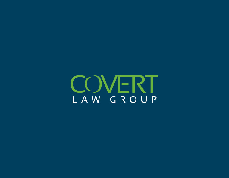 covert law logo design