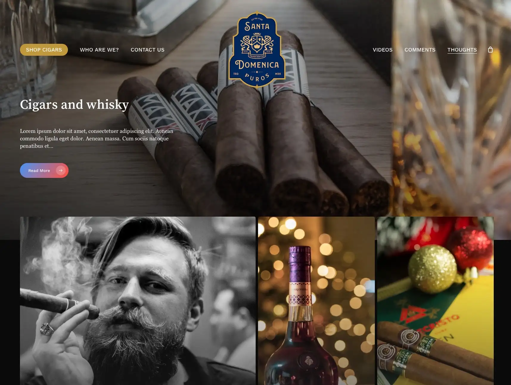 dominican replublic cigar company website design