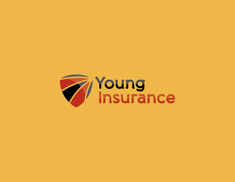 insurance logo design young