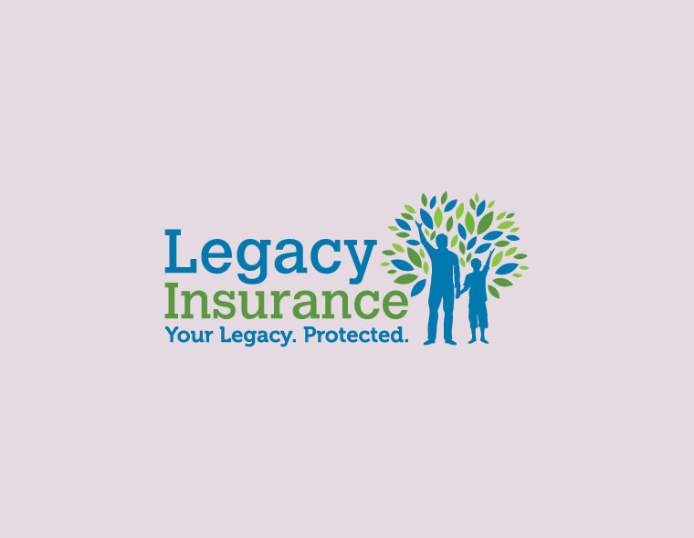 legacy insurance logo design