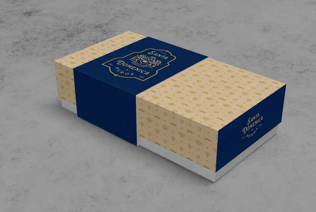 premium cigars box design