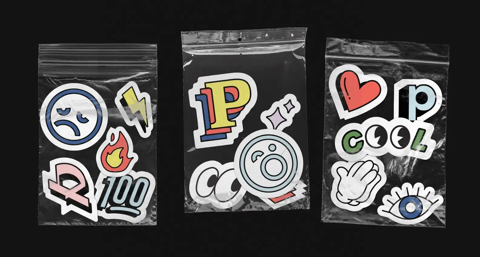 physical stickers interaction design